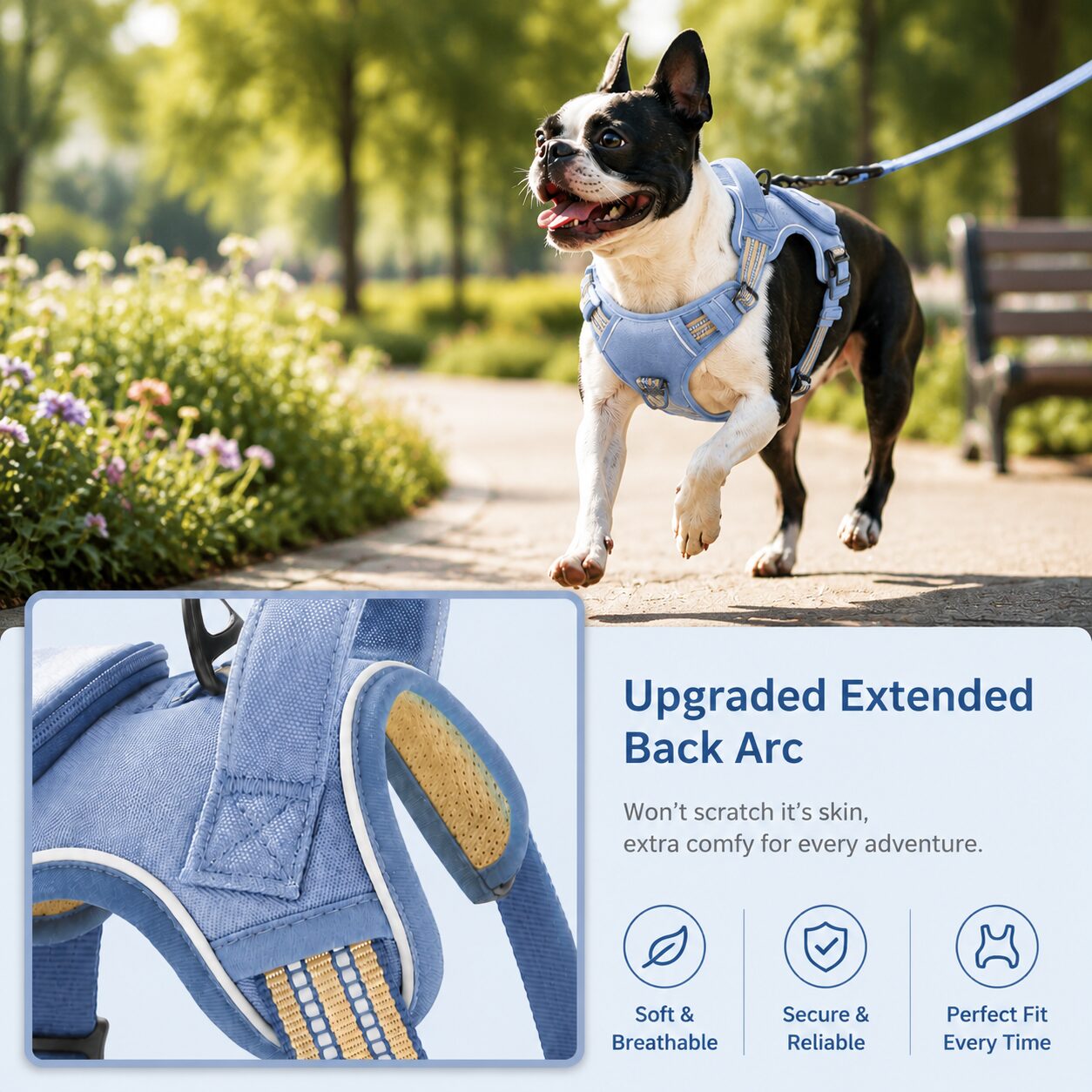 Adjustable Comfort Control Dog Harness Vest