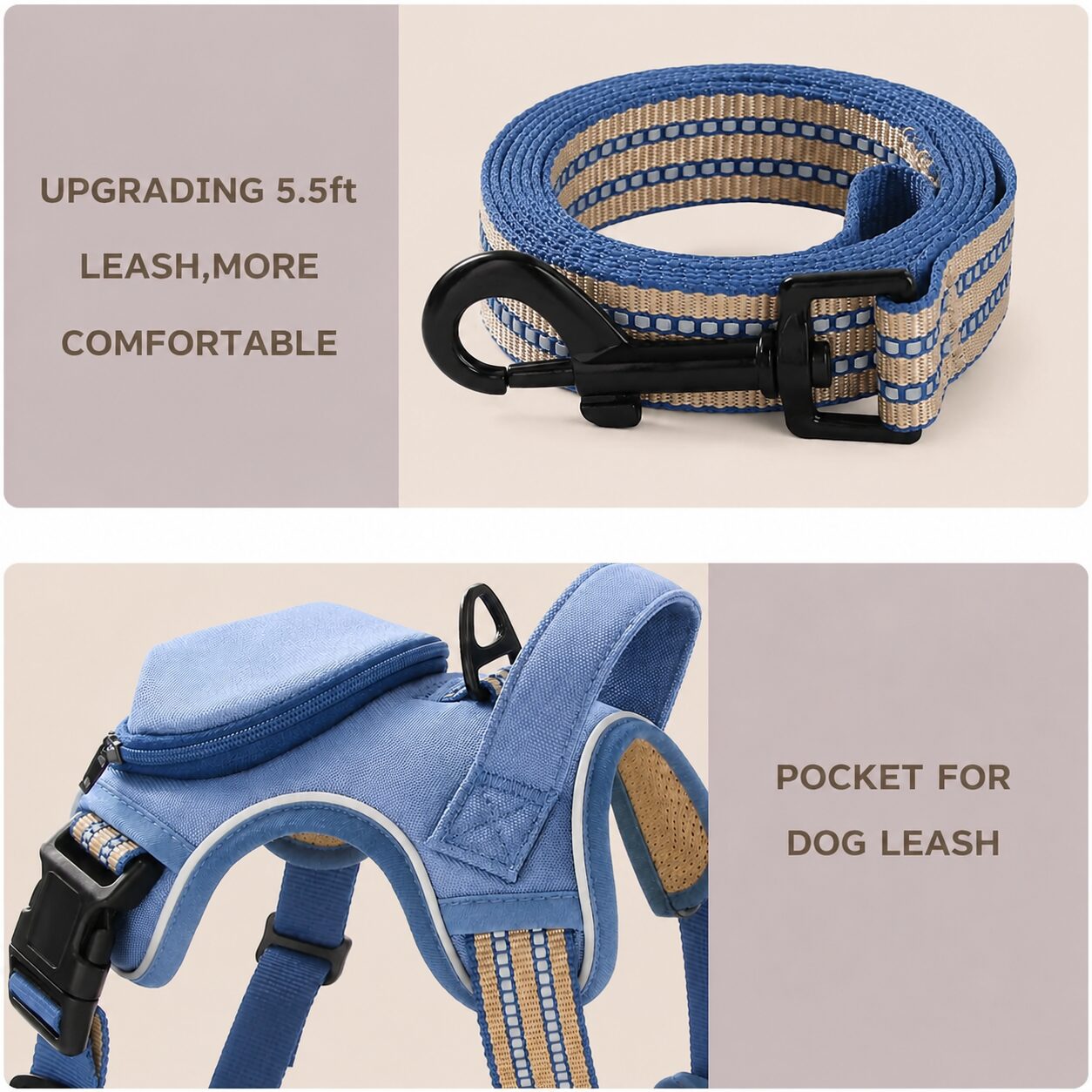 Adjustable Comfort Control Dog Harness Vest
