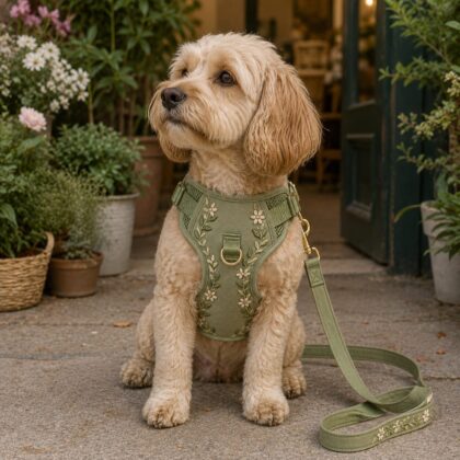 Floral Walking Harness Set