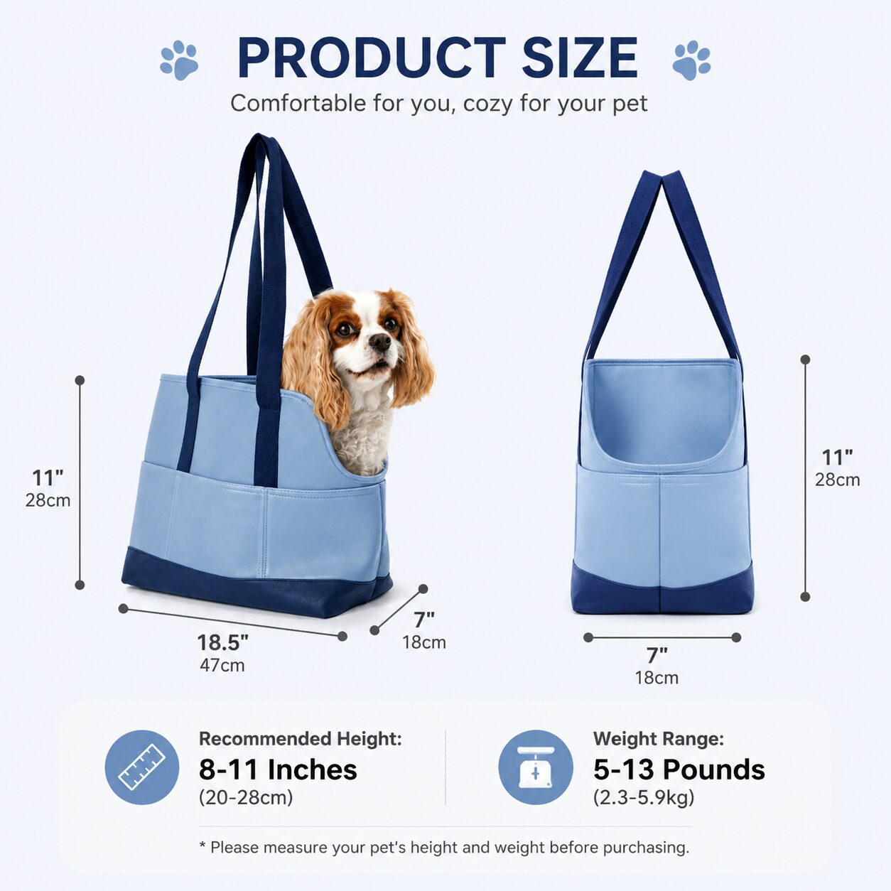 Pet City Side Pocket Tote Carrier