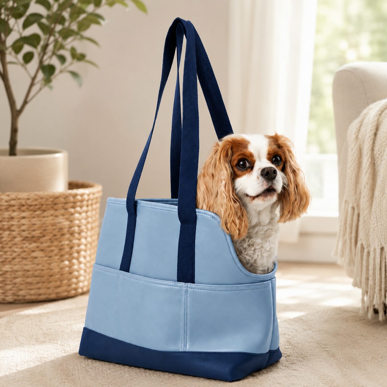 Pet City Side Pocket Tote Carrier