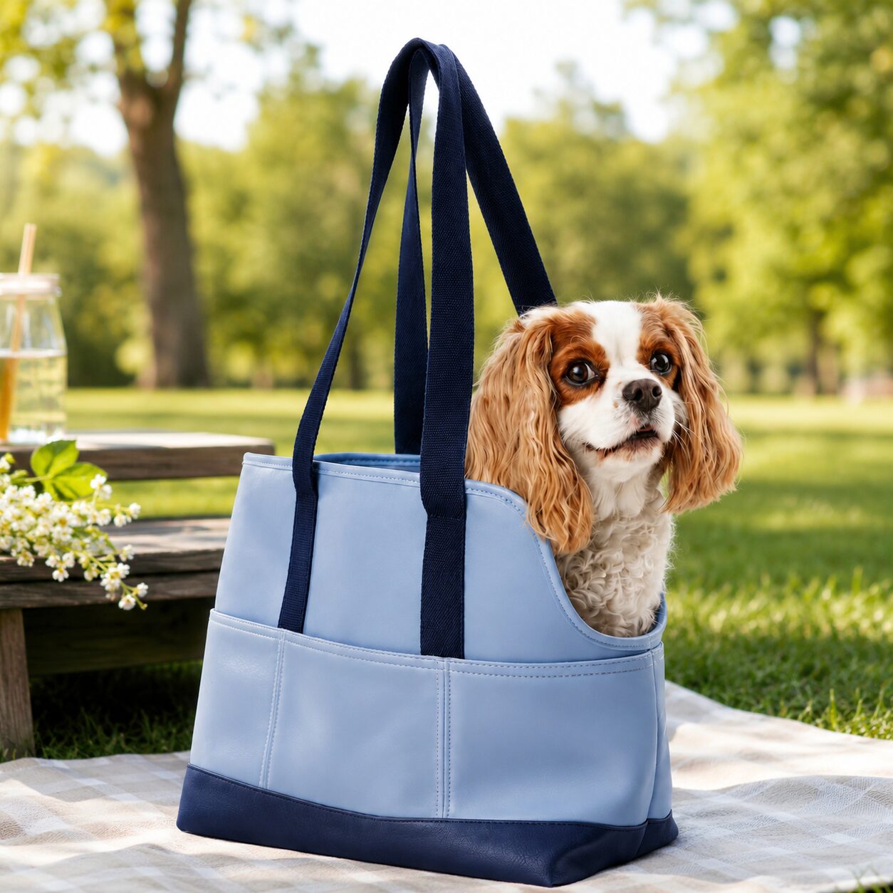 Pet City Side Pocket Tote Carrier