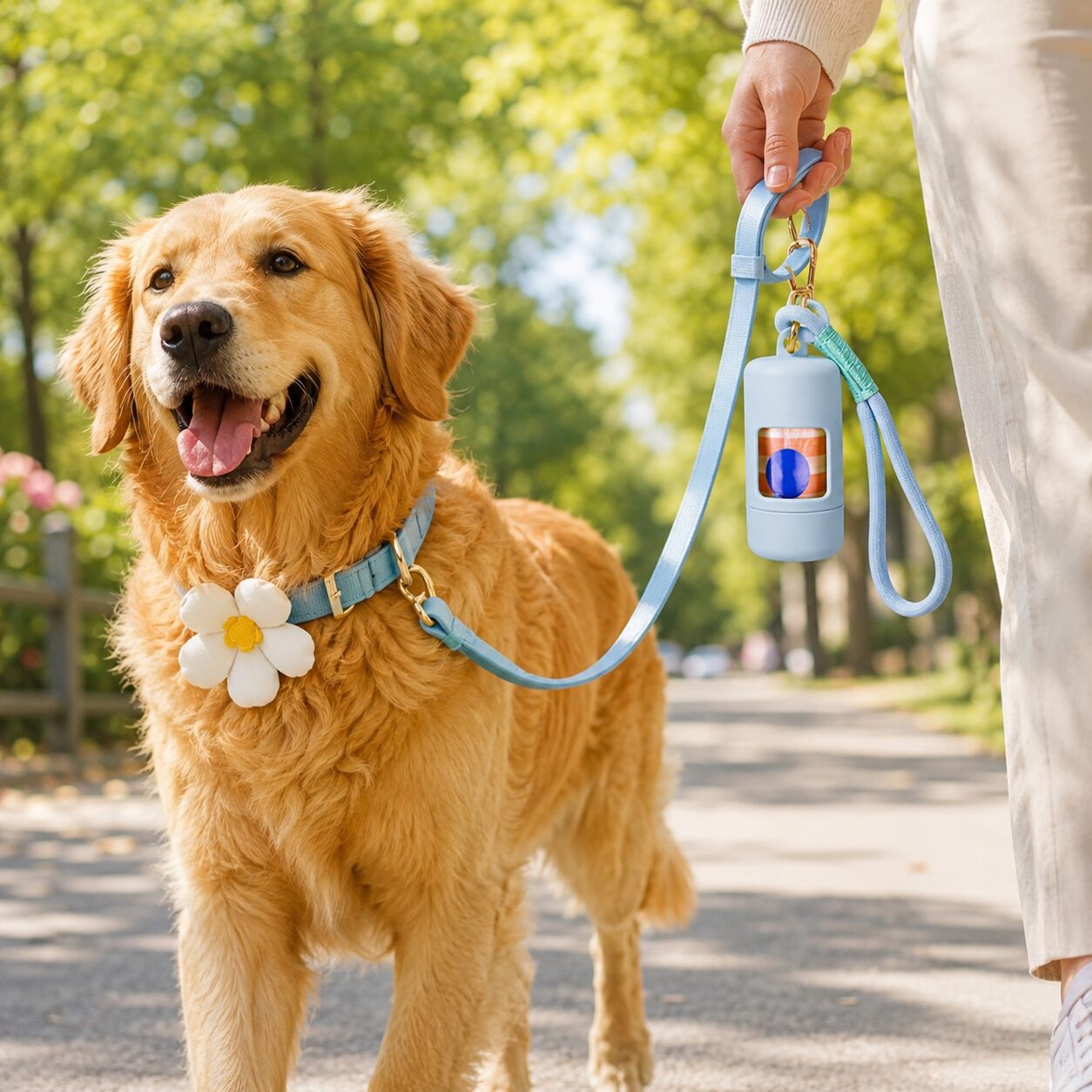 Pet Clip-On Waste Bag Capsule Dispenser