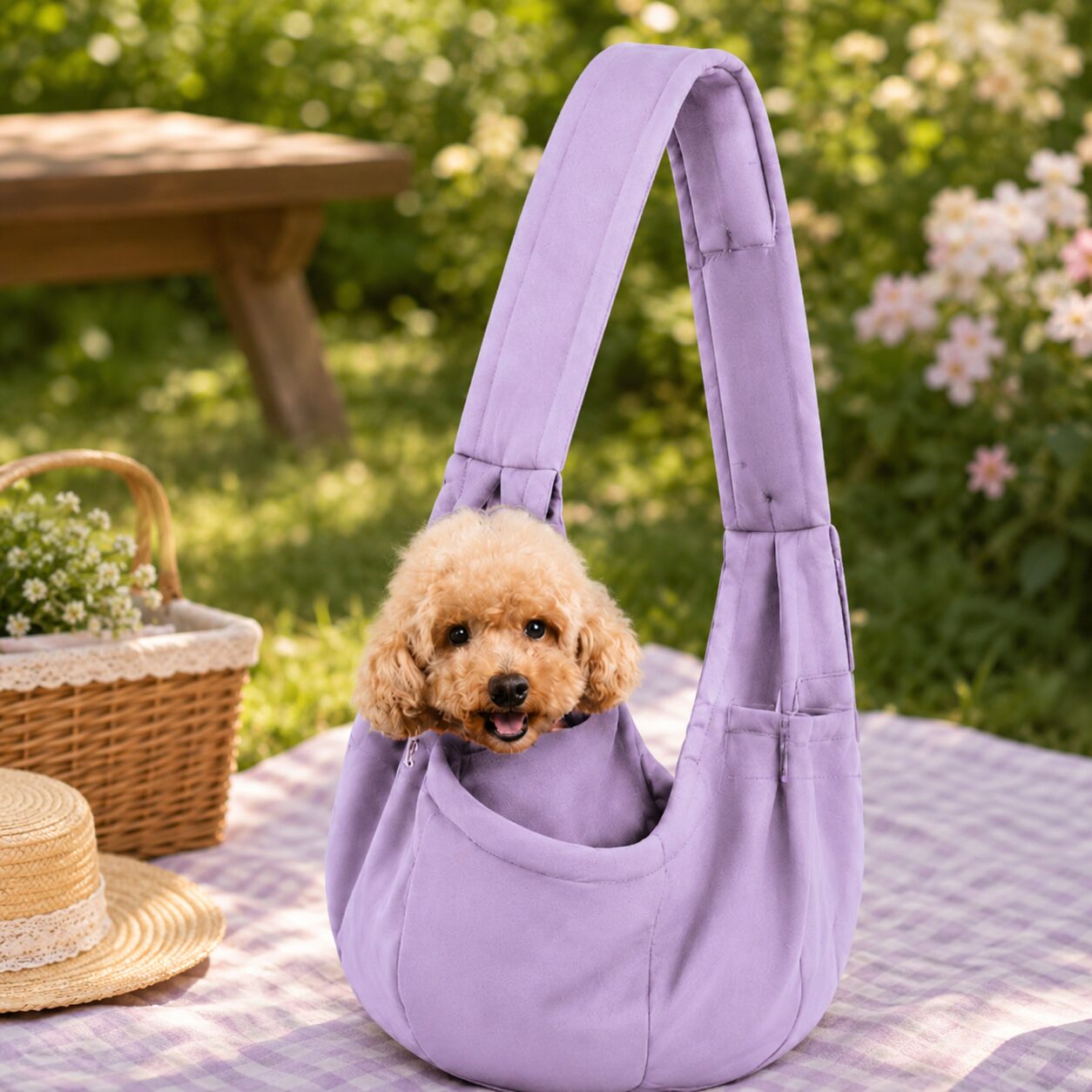 Pet Cozy Swing Shoulder Bag