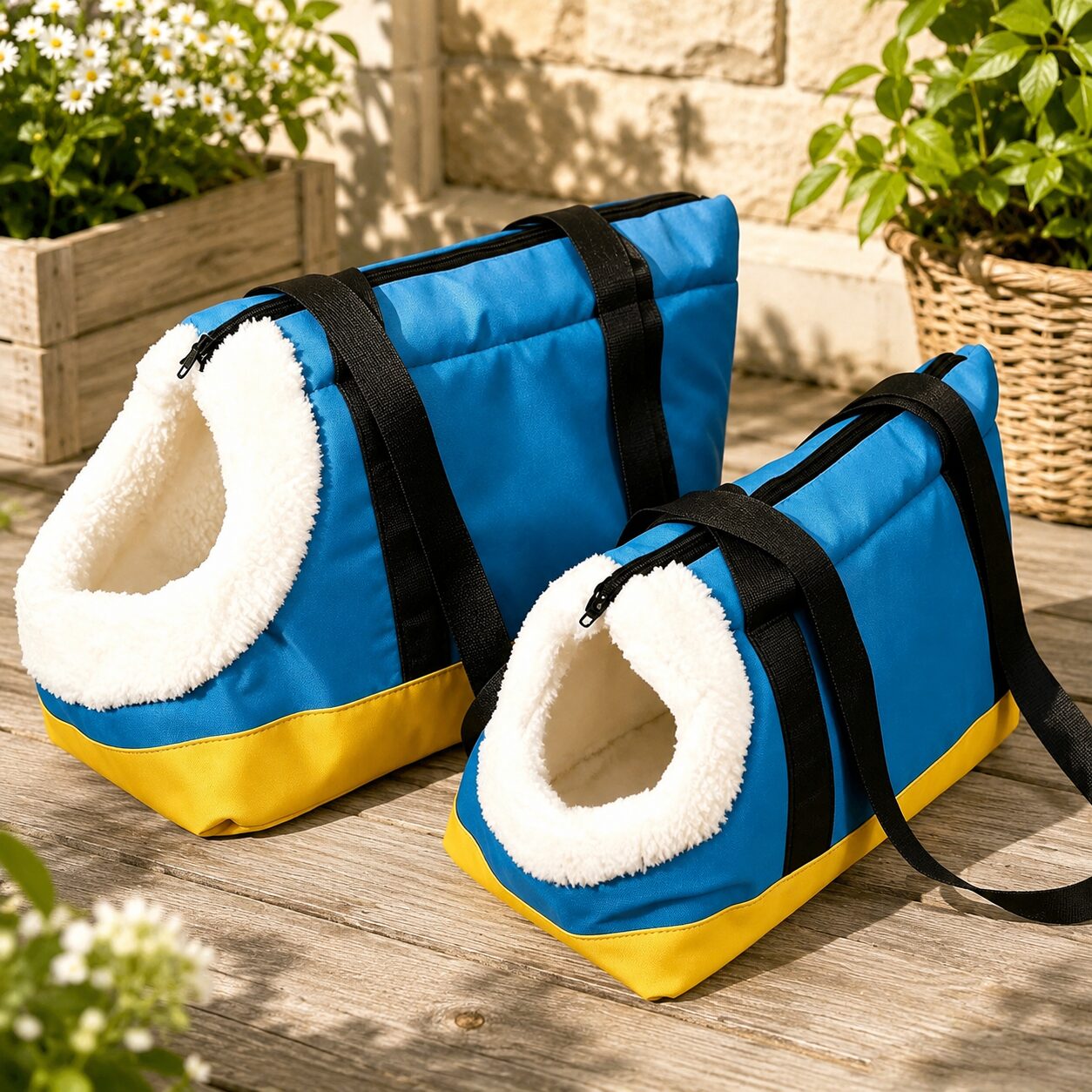 Pet DualTone Travel Lounge Tote Carrier