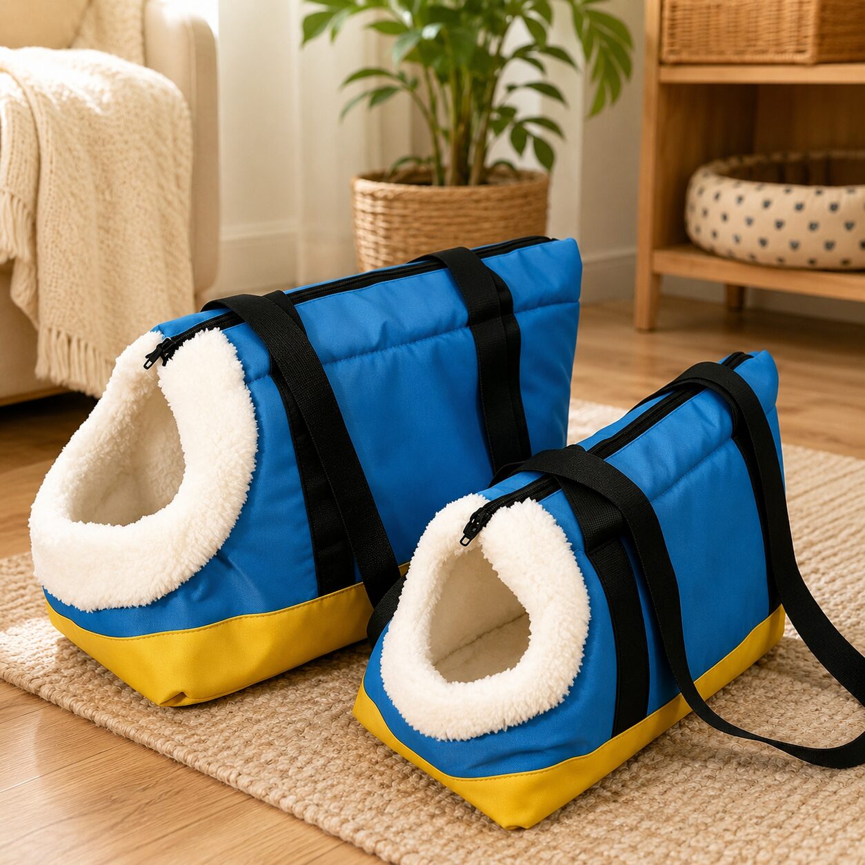 Pet DualTone Travel Lounge Tote Carrier