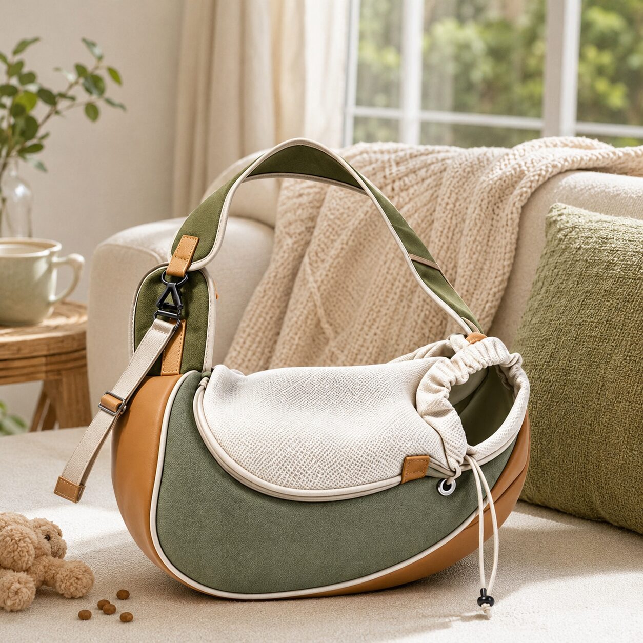 Pet Horizon Curve Shoulder Carrier Bag