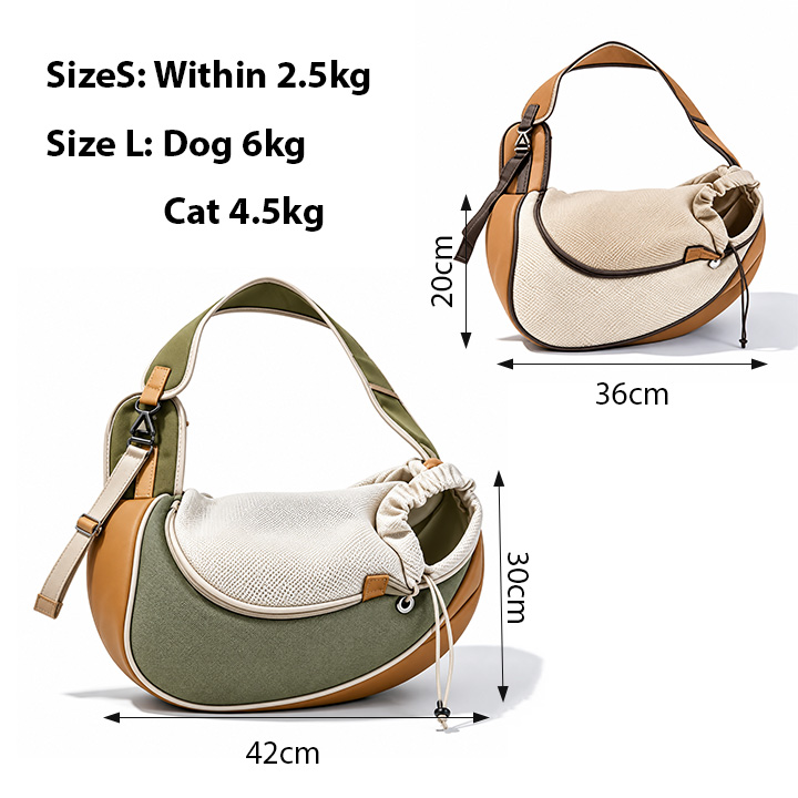 Pet Horizon Curve Shoulder Carrier Bag
