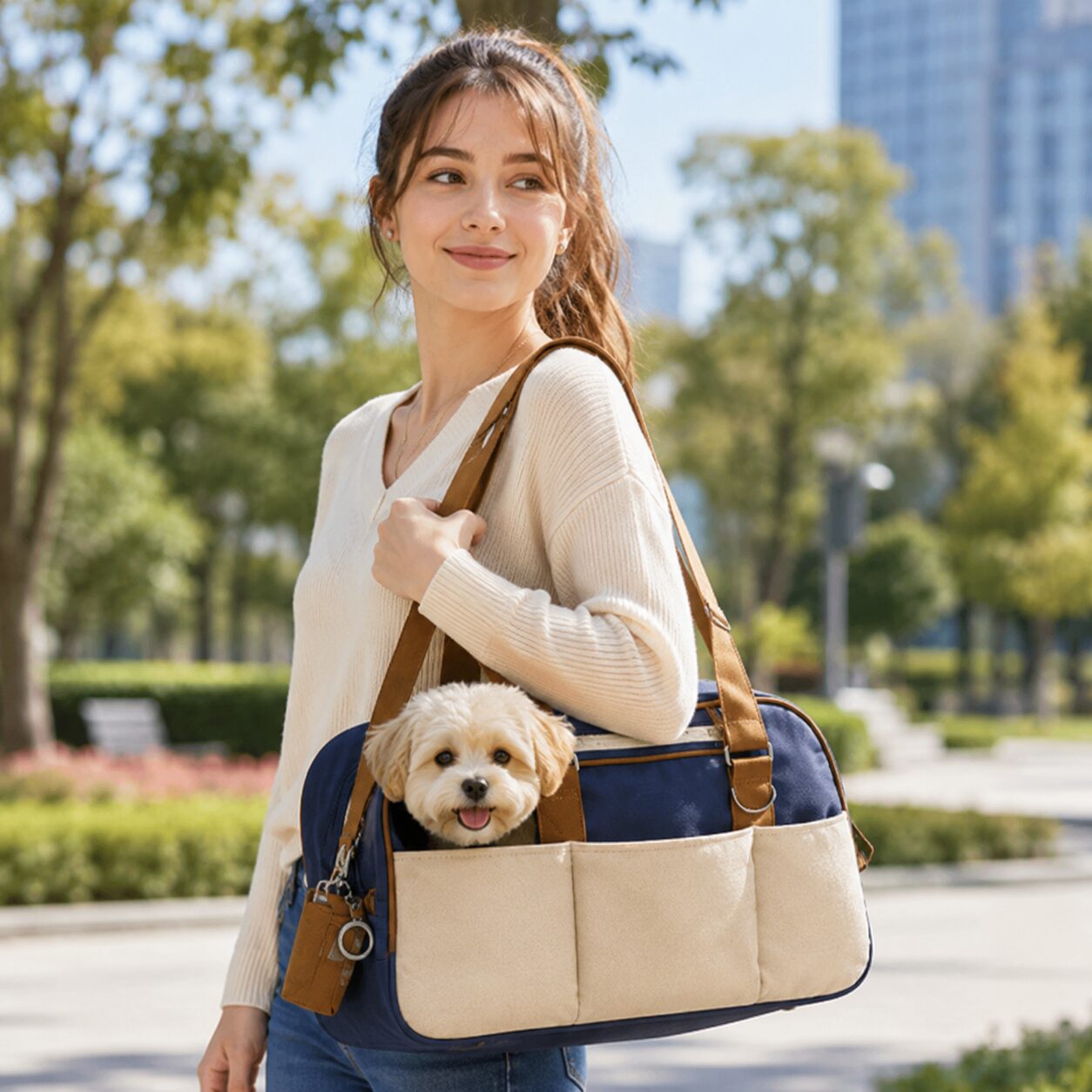 Pet Lounge Handheld Carrier Bag