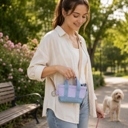Pet Mini Charm Utility Pouch