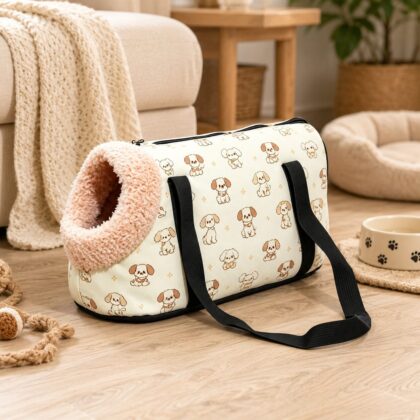 Pet Snuggle Tunnel Tote Carrier Bag