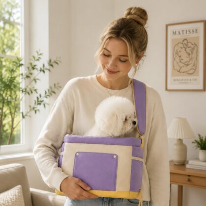 Pet Urban Box Shoulder Carrier