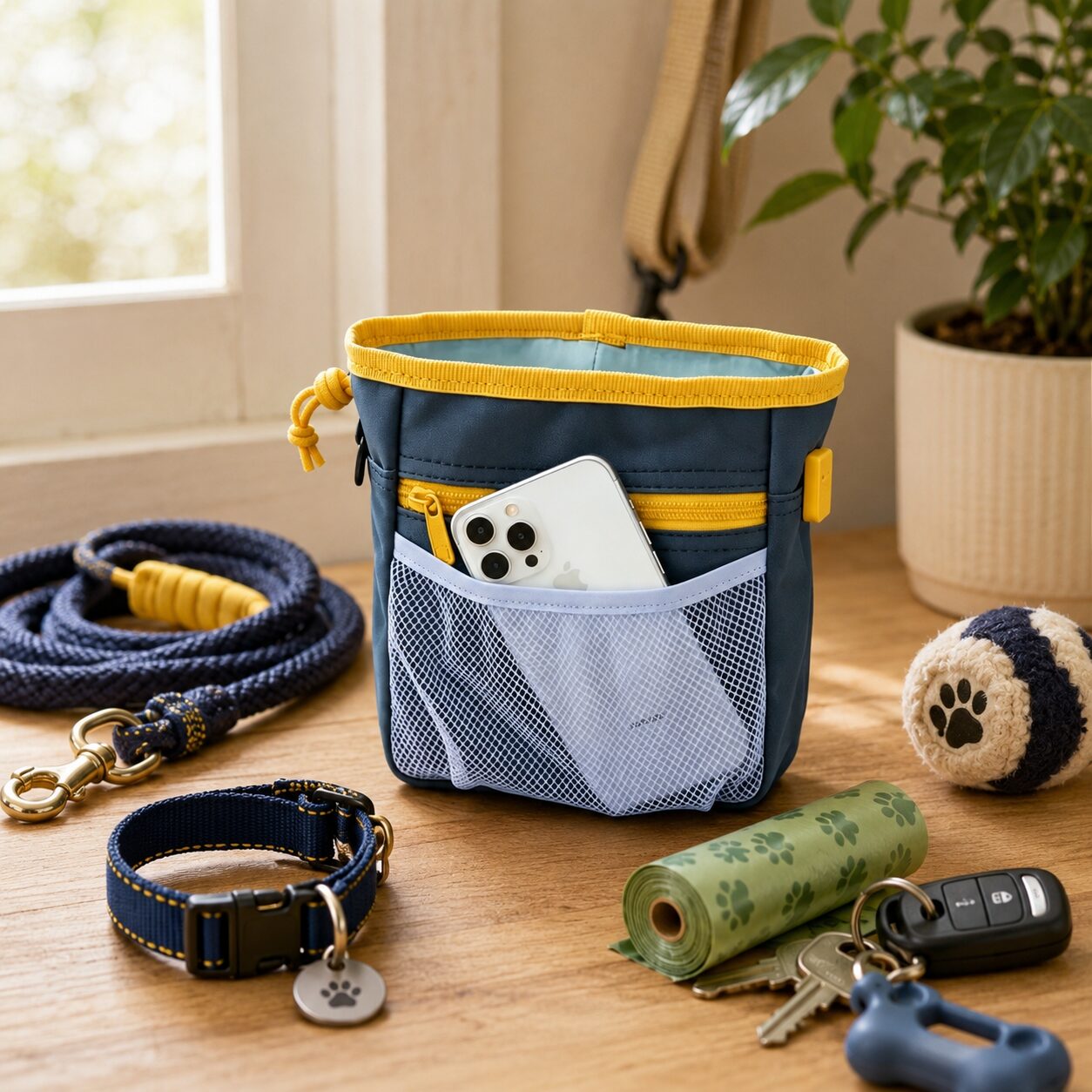 Pet Urban Mesh Walk Organizer Pouch