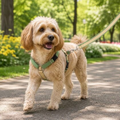 UrbanEase Dog Walking Harness Set
