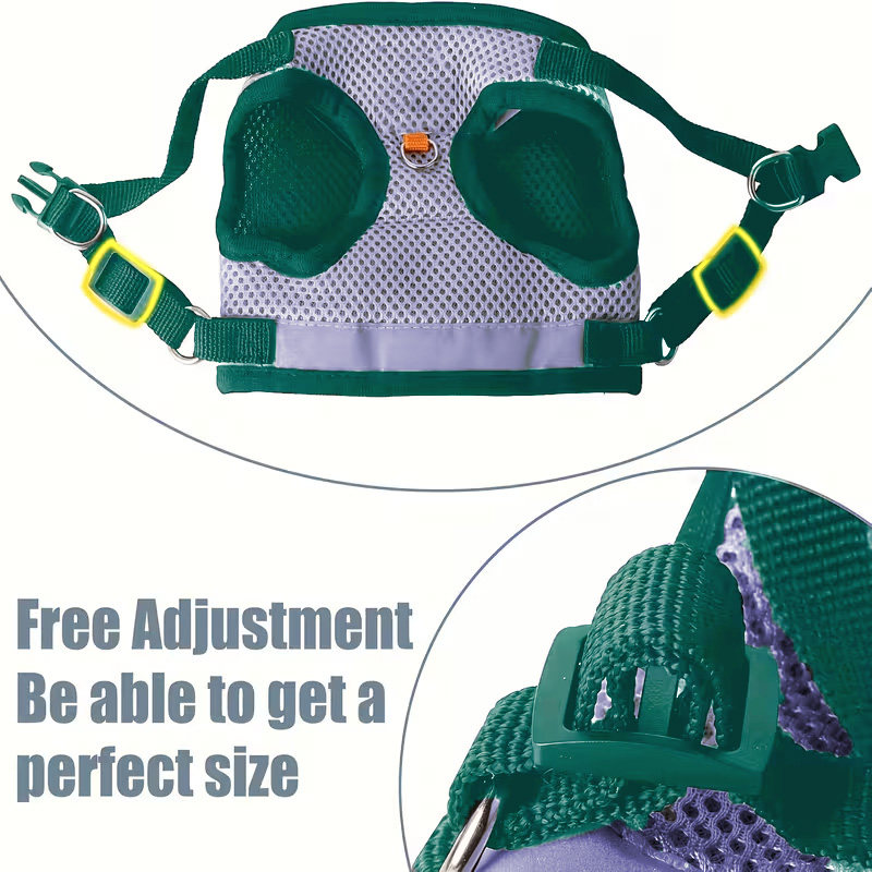 Walk Cat Retractable Harness Set