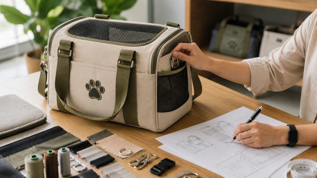custom pet tote bag