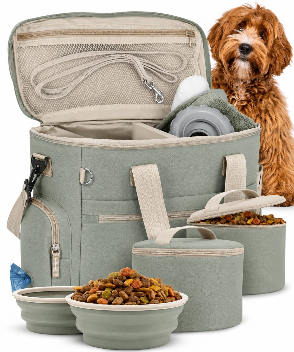 All-in-One Dog Training Travel Supply Kit