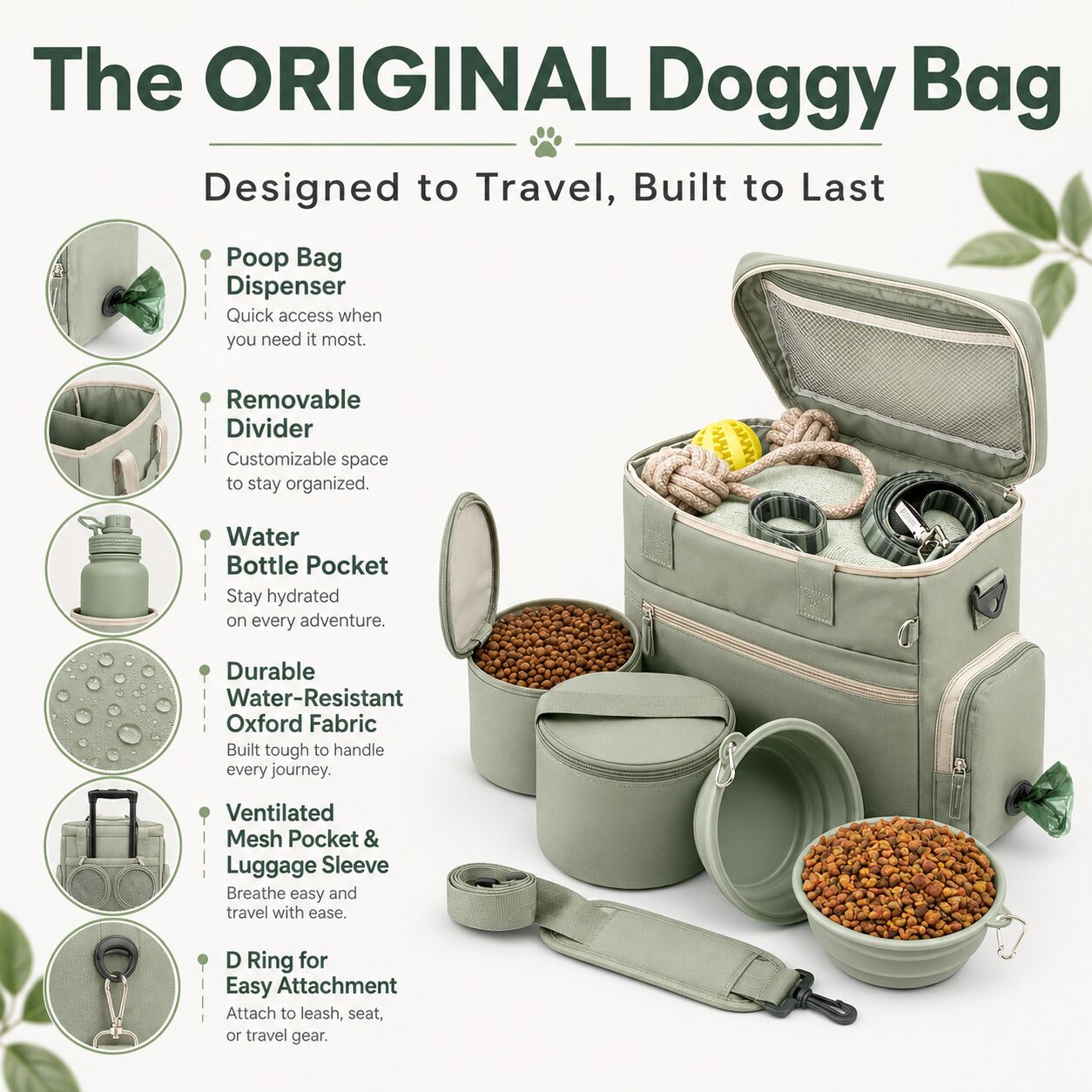 All-in-One Dog Training Travel Supply Kit