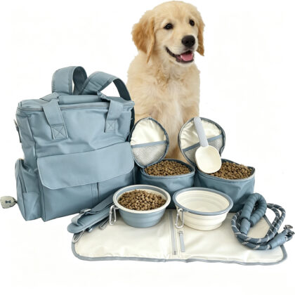 All-in-One Pet Travel Organizer Backpack