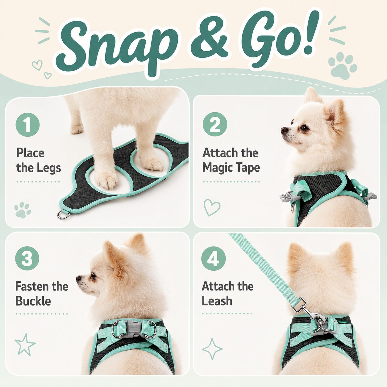 Breathable Mesh Everyday Dog Harness
