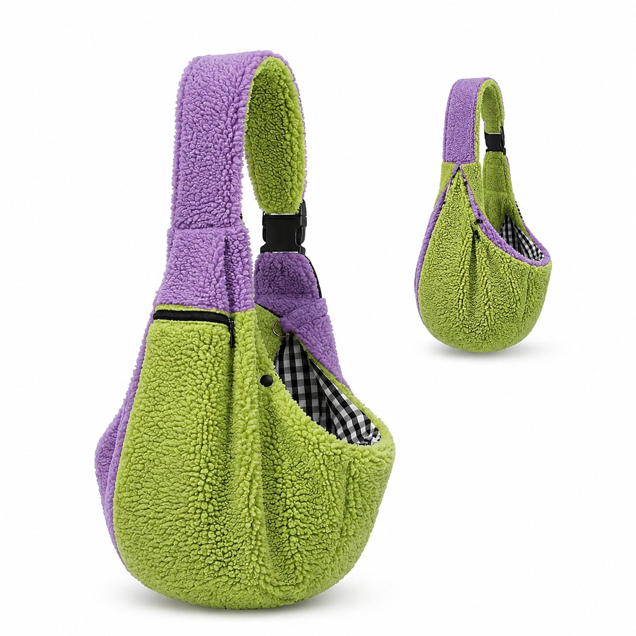 Cozy Sherpa Pet Nest Sling