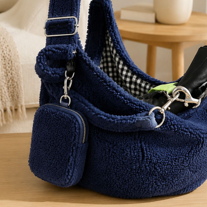 Cozy Sherpa Pet Nest Sling