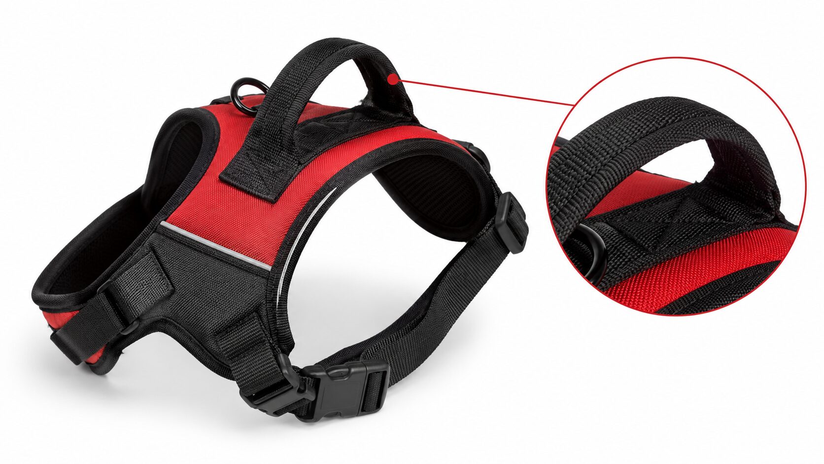 Easy-Control Back Handle-pet Harness