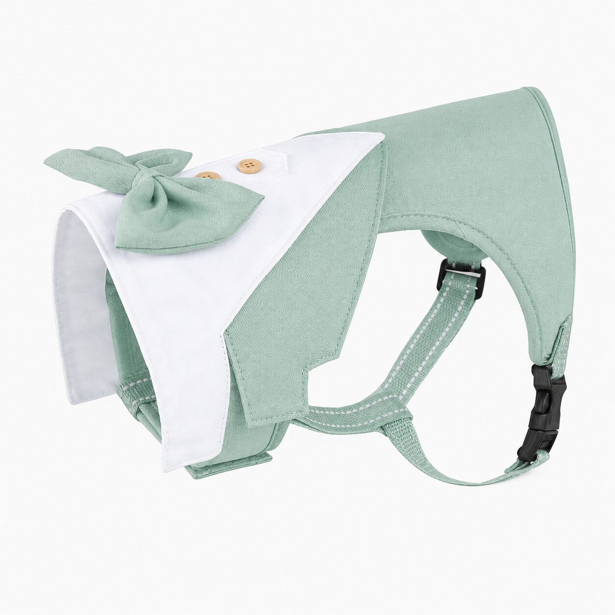Formal Bow Tie Dog Harness Set