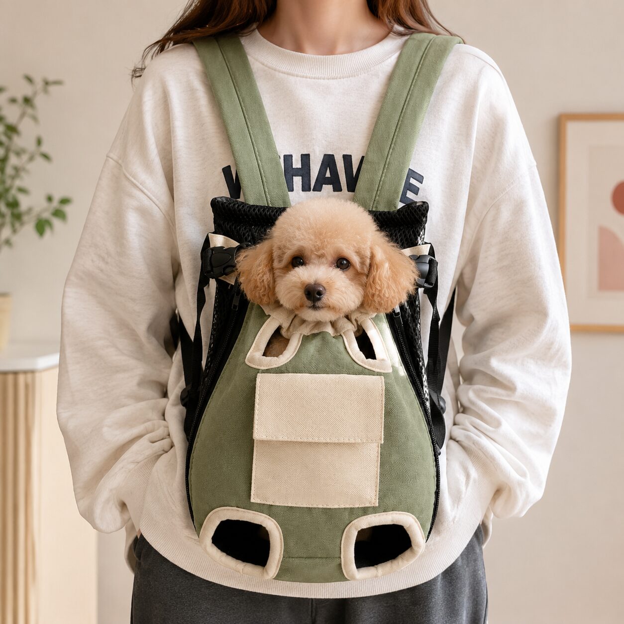Front-Facing Leg-Out Pet Carrier