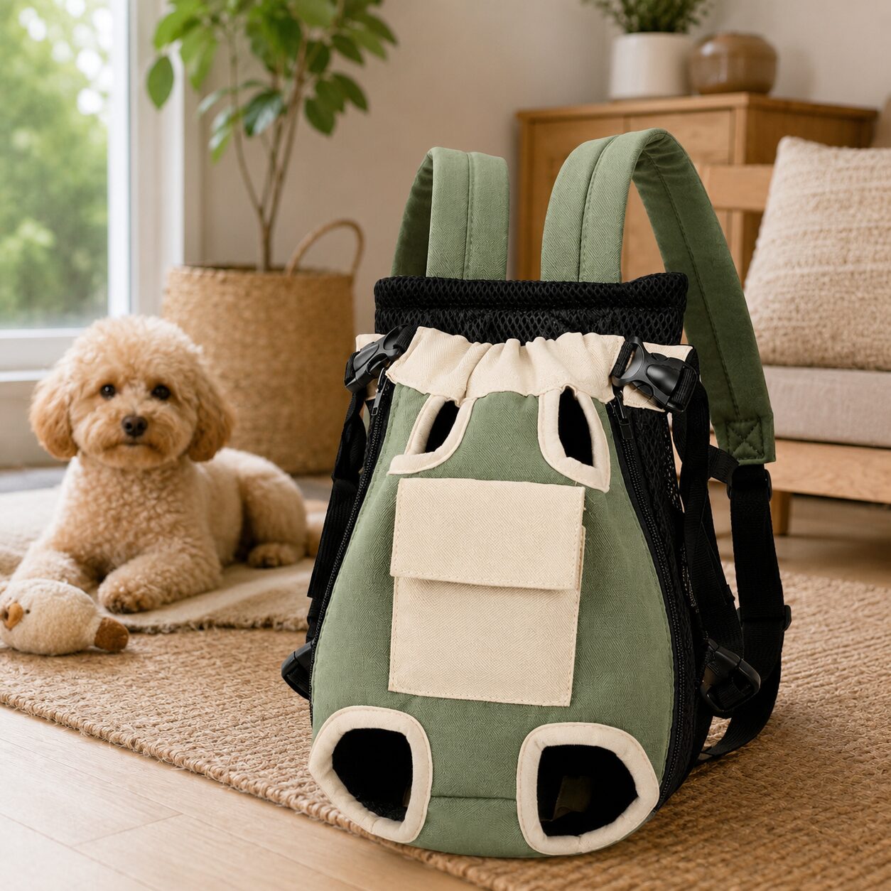 Front-Facing Leg-Out Pet Carrier
