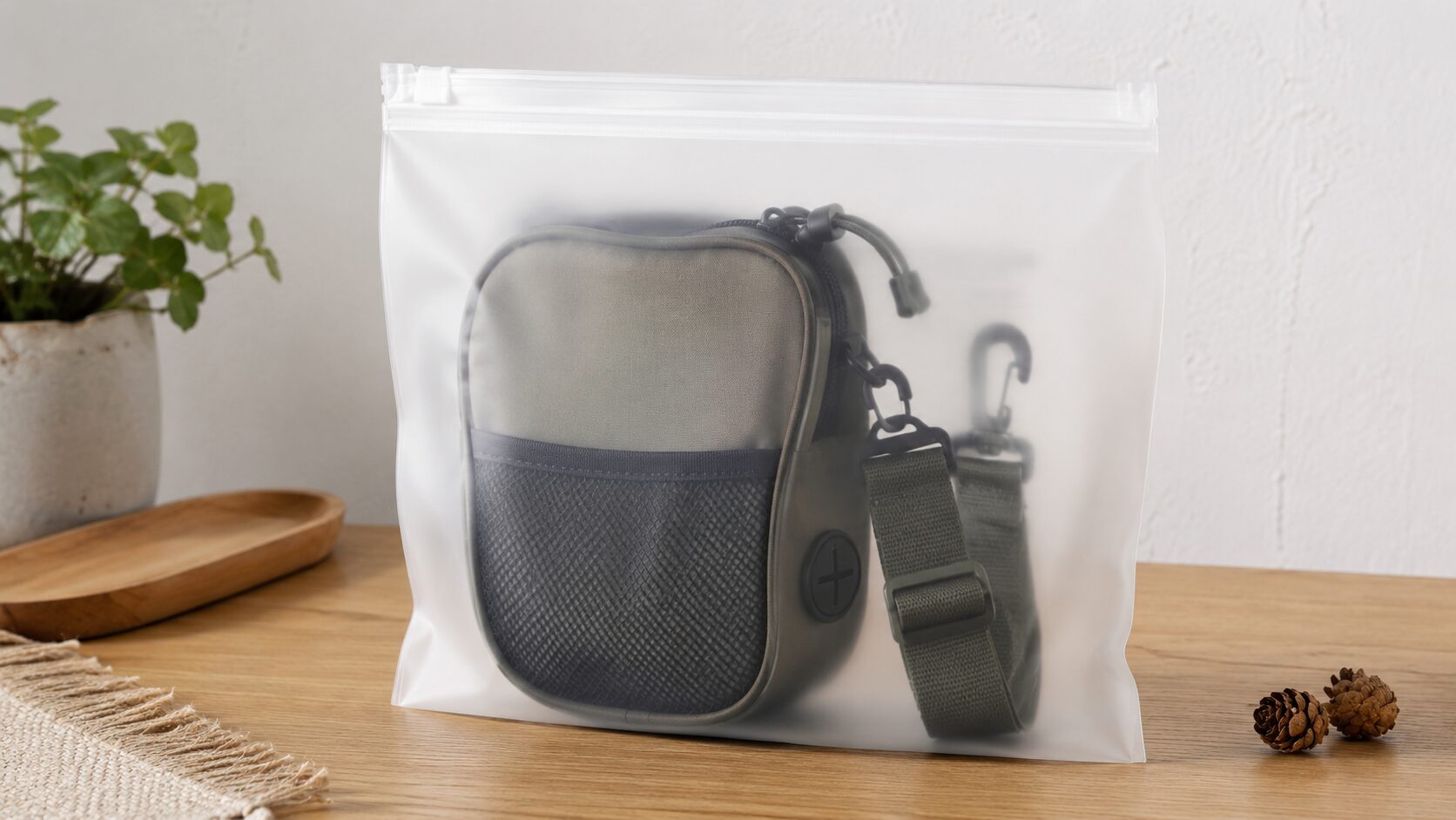 Frosted Zipper Bag-pet Training bag