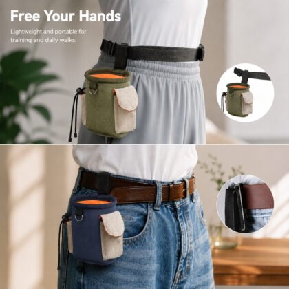 Hands-Free Dog Training Reward Pouch