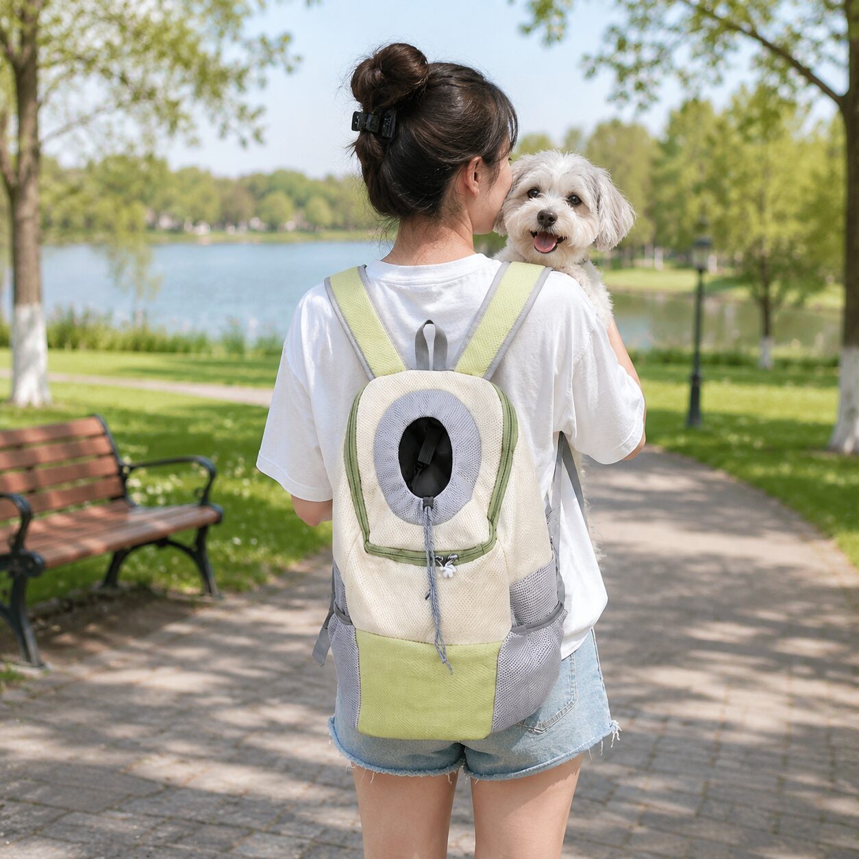 Lightweight Head-Out Pet Travel Backpack