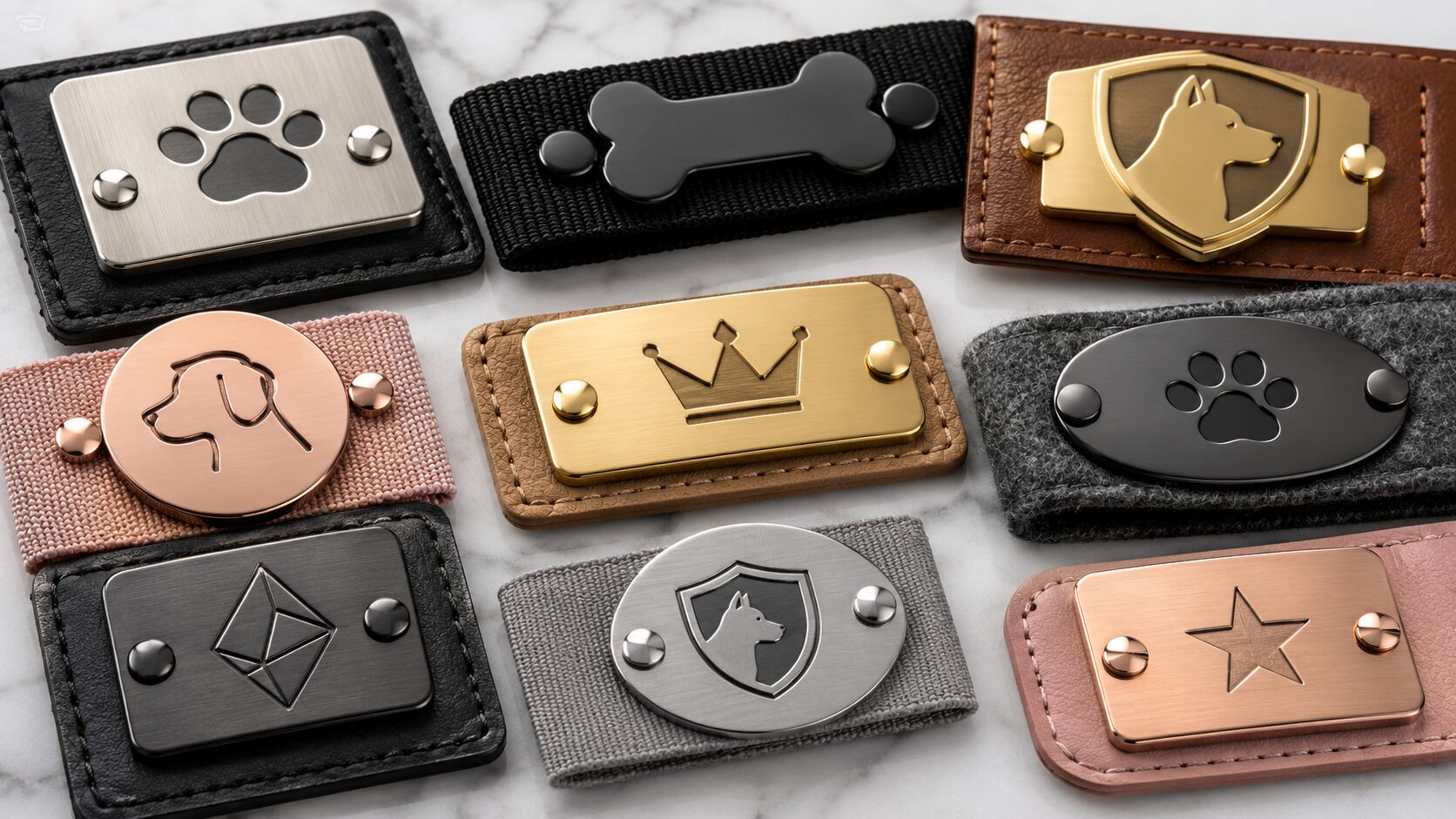Metal Logo Plate-pet accessories