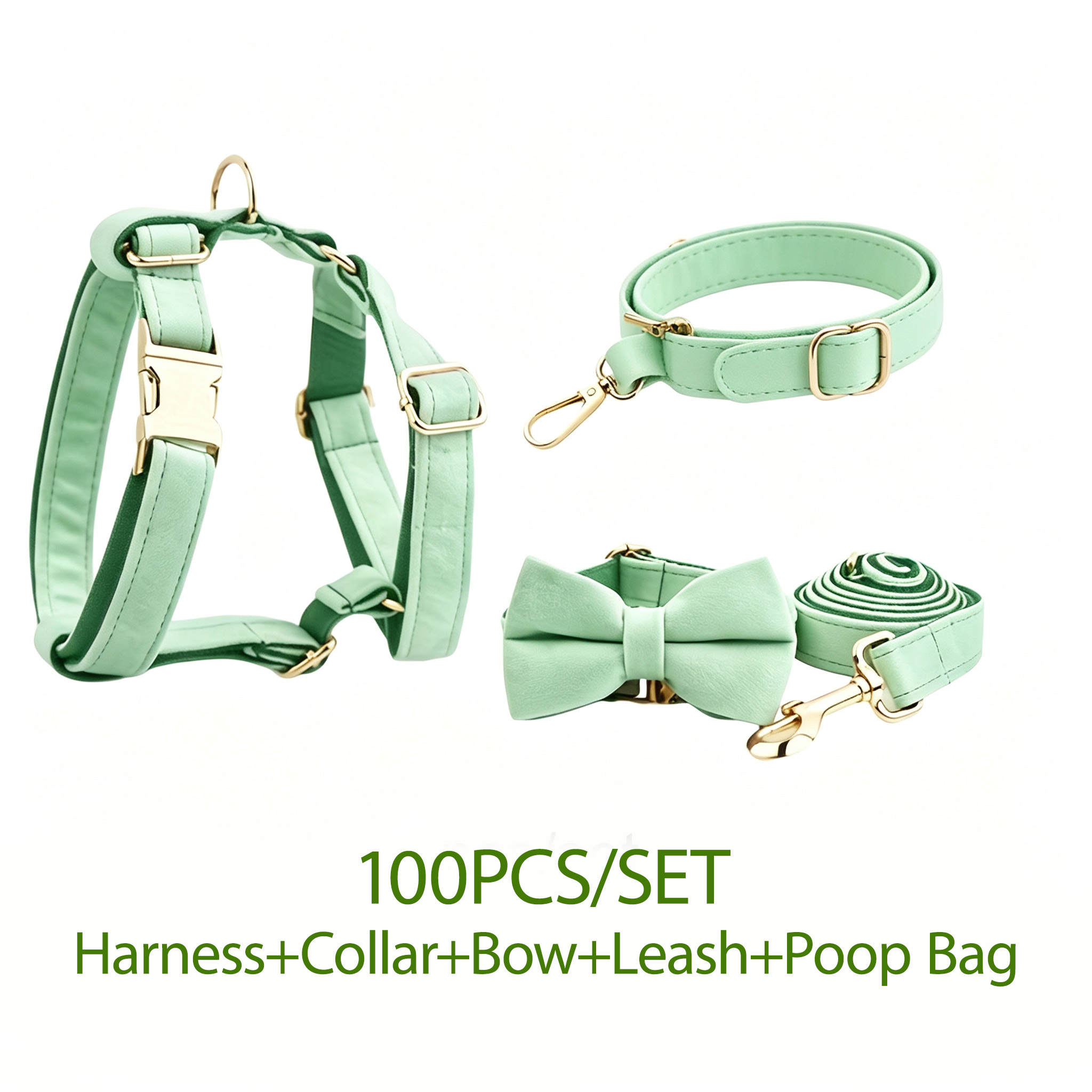 Minimalist Lightweight Dog Harness Walking Set