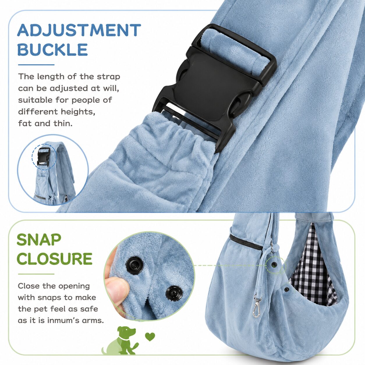 Padded Crossbody Pet Travel Pouch