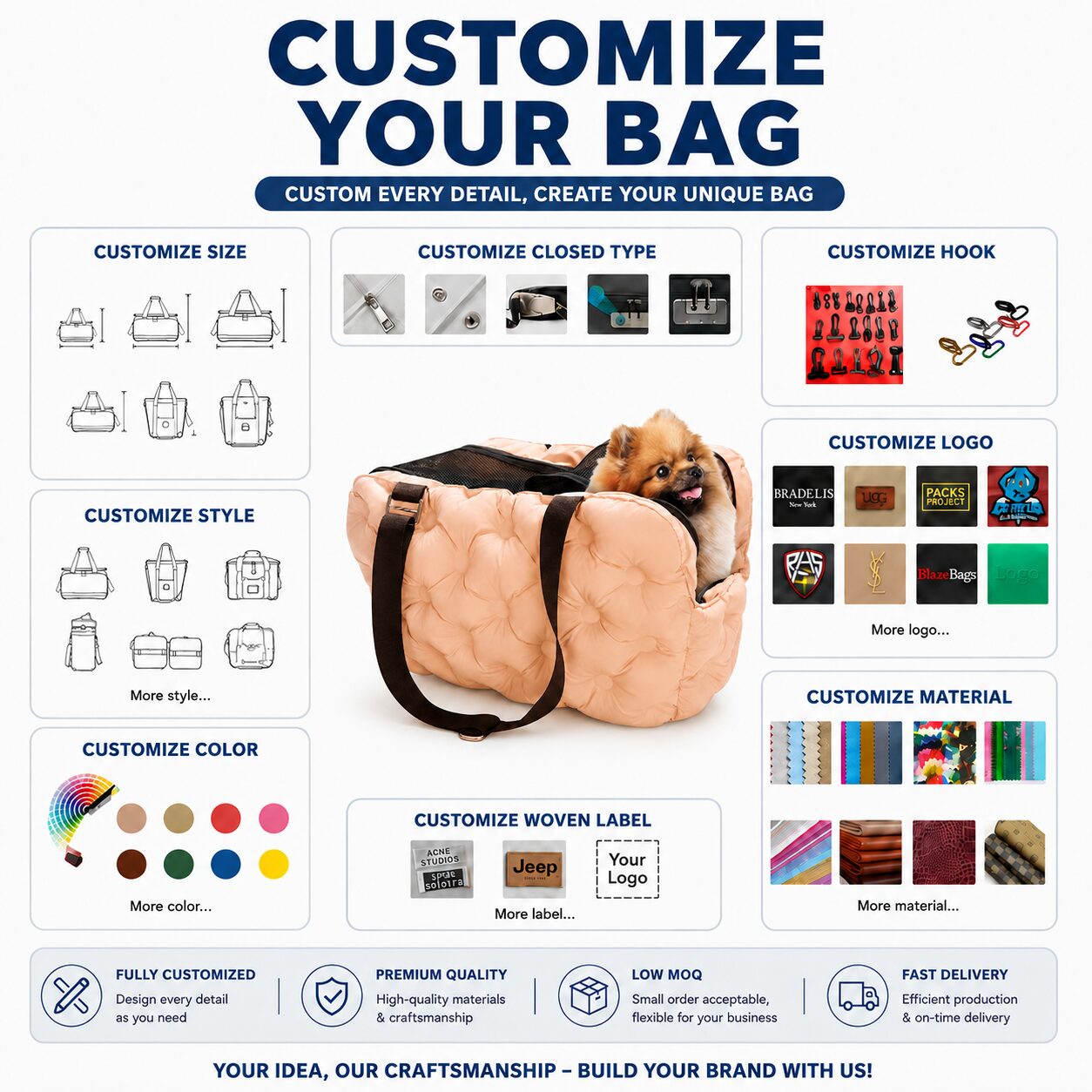 Padded Shoulder Pet Carrier Bag