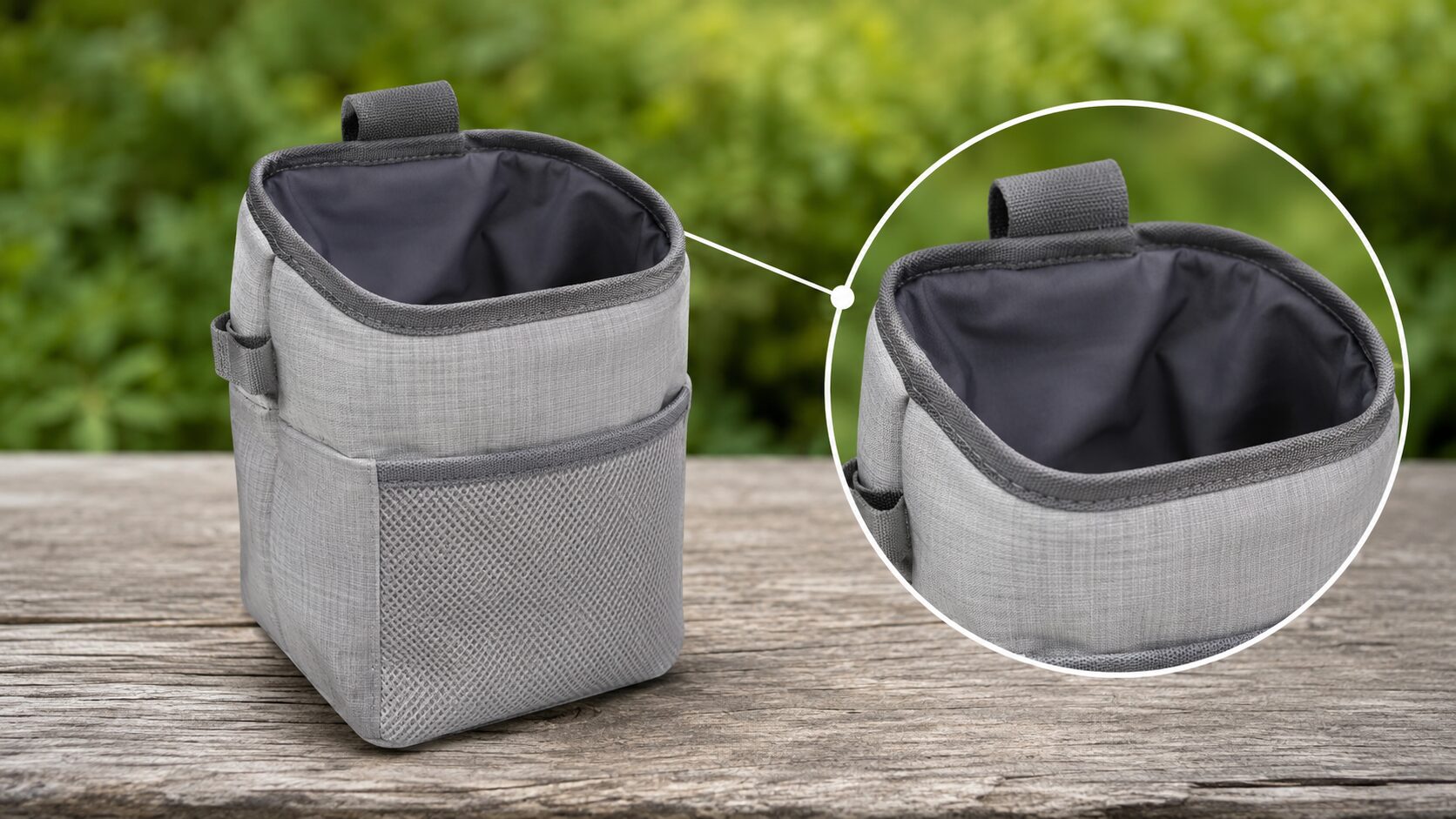 Quick-Access Opening-pet training bag