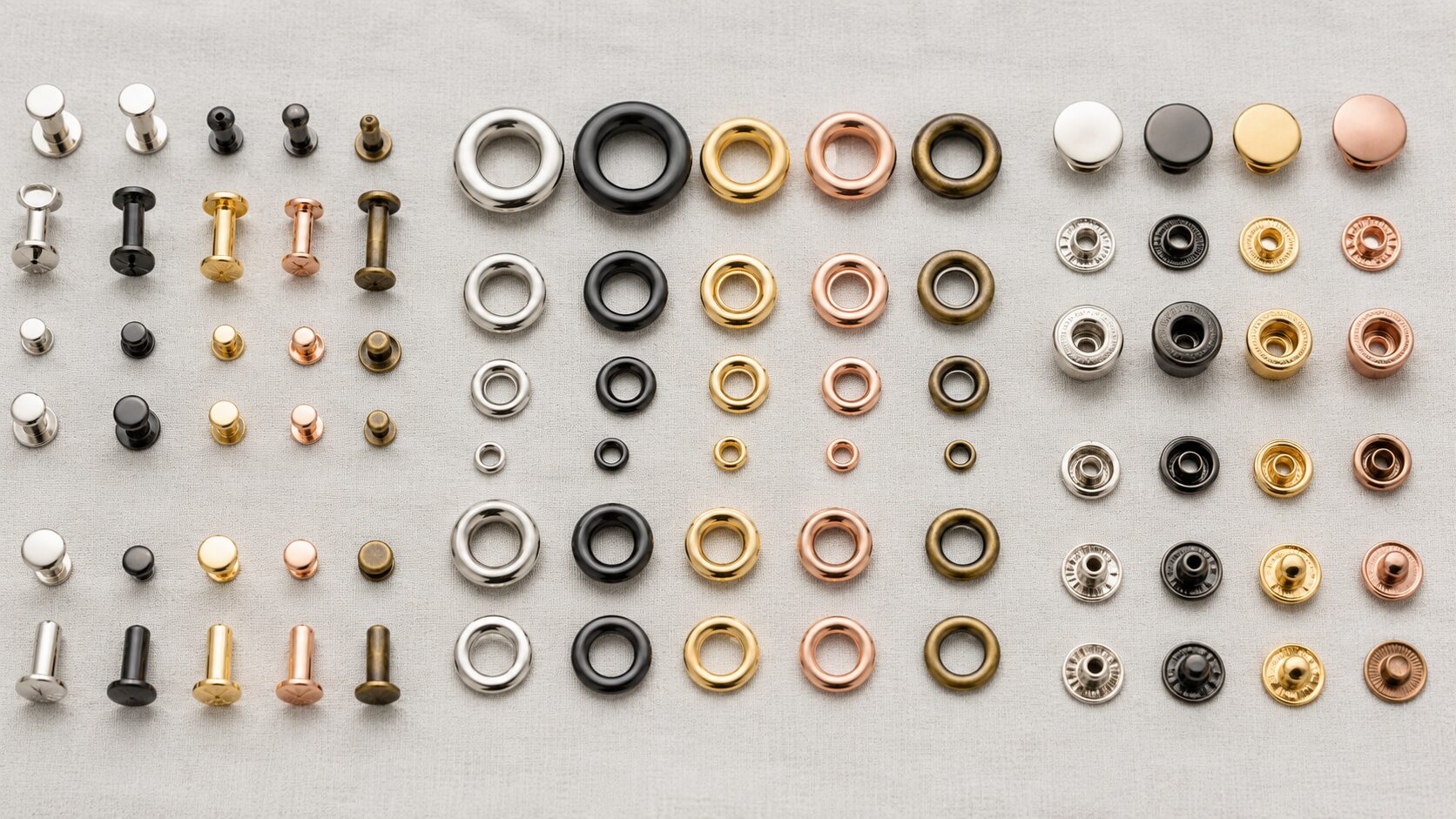 Rivets, Eyelets and Snap Buttons-pet accessories
