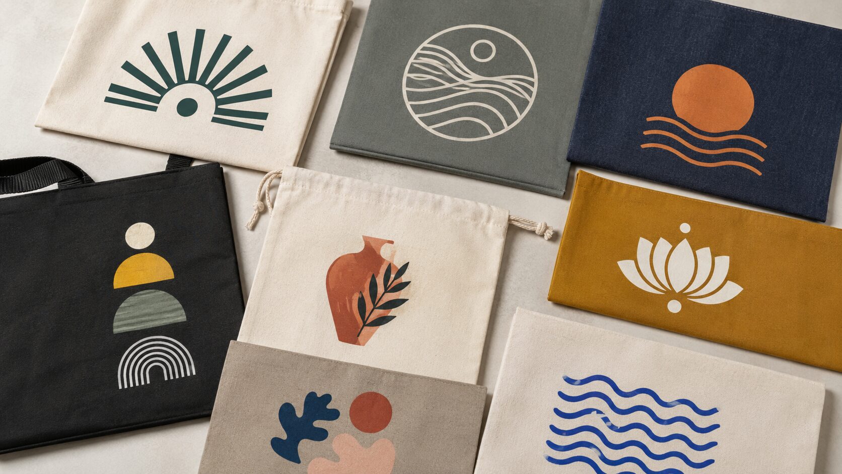 Screen-Printed Logo-pet training bag
