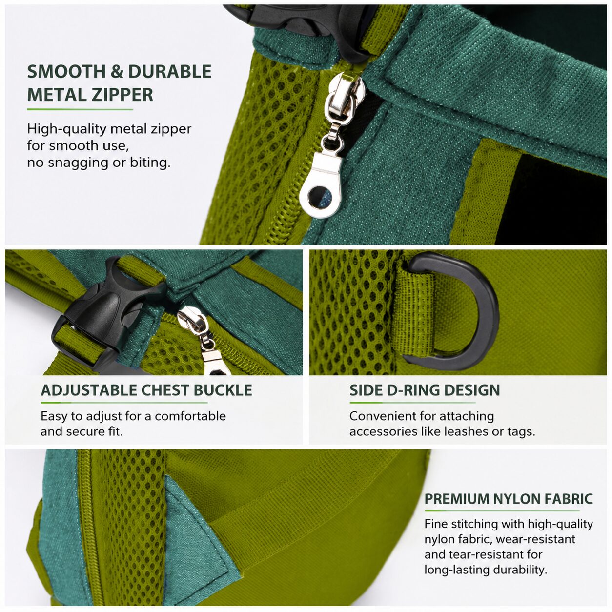 Secure Leg-Out Pet Carrier Backpack