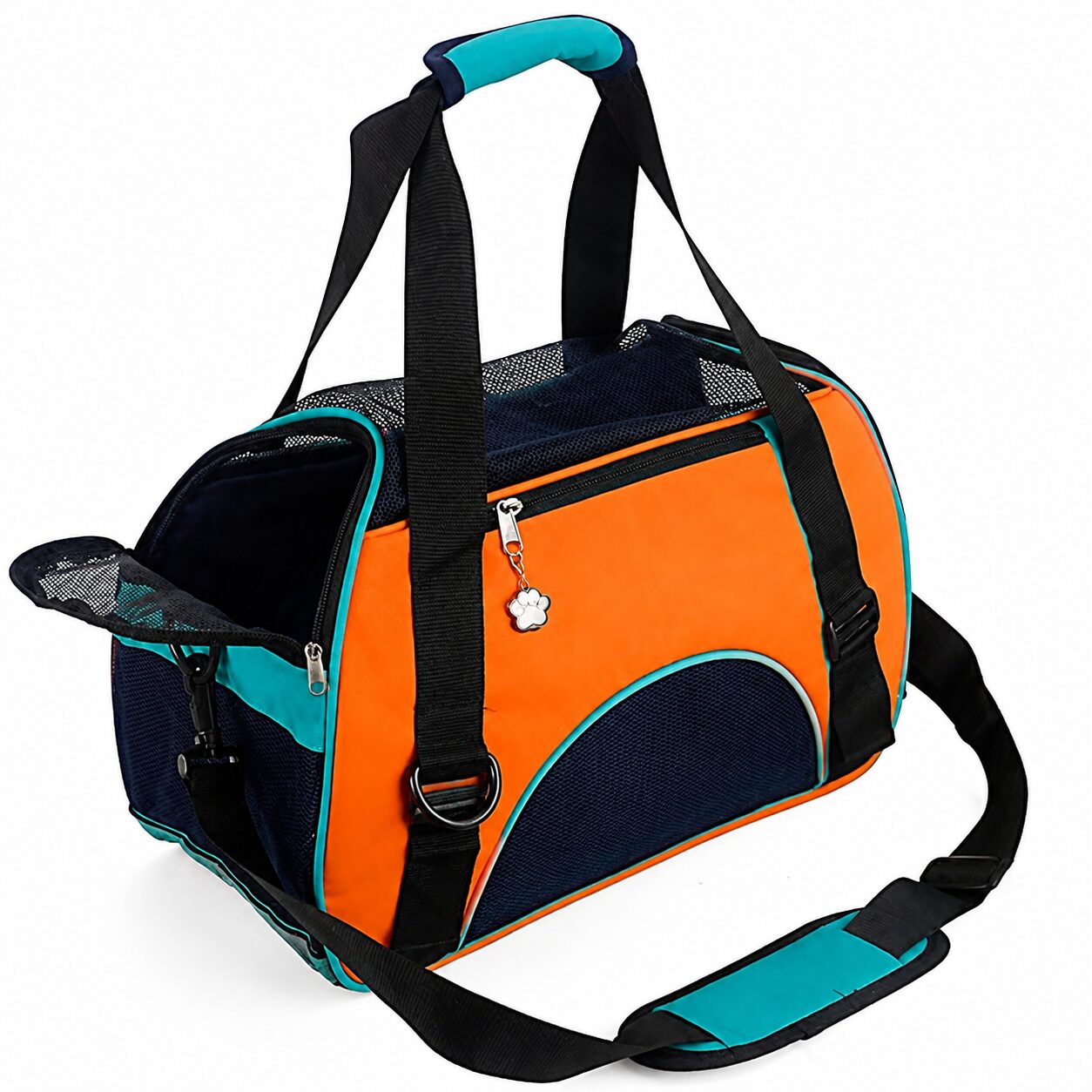 Soft-Sided Ventilated Pet Carrier Tote