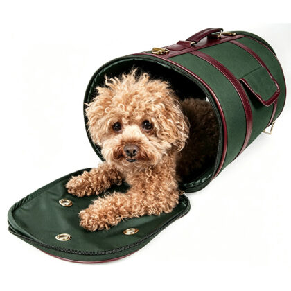 Structured Barrel Pet Travel Carrier