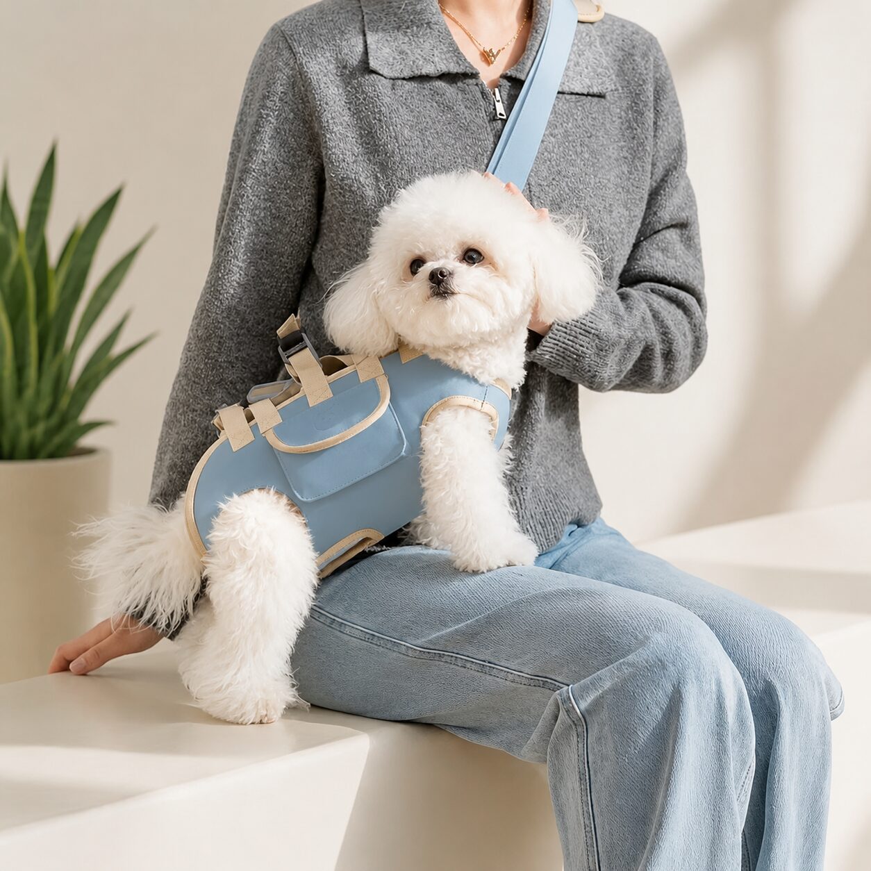 Supportive Open-Body Pet Carry Bag