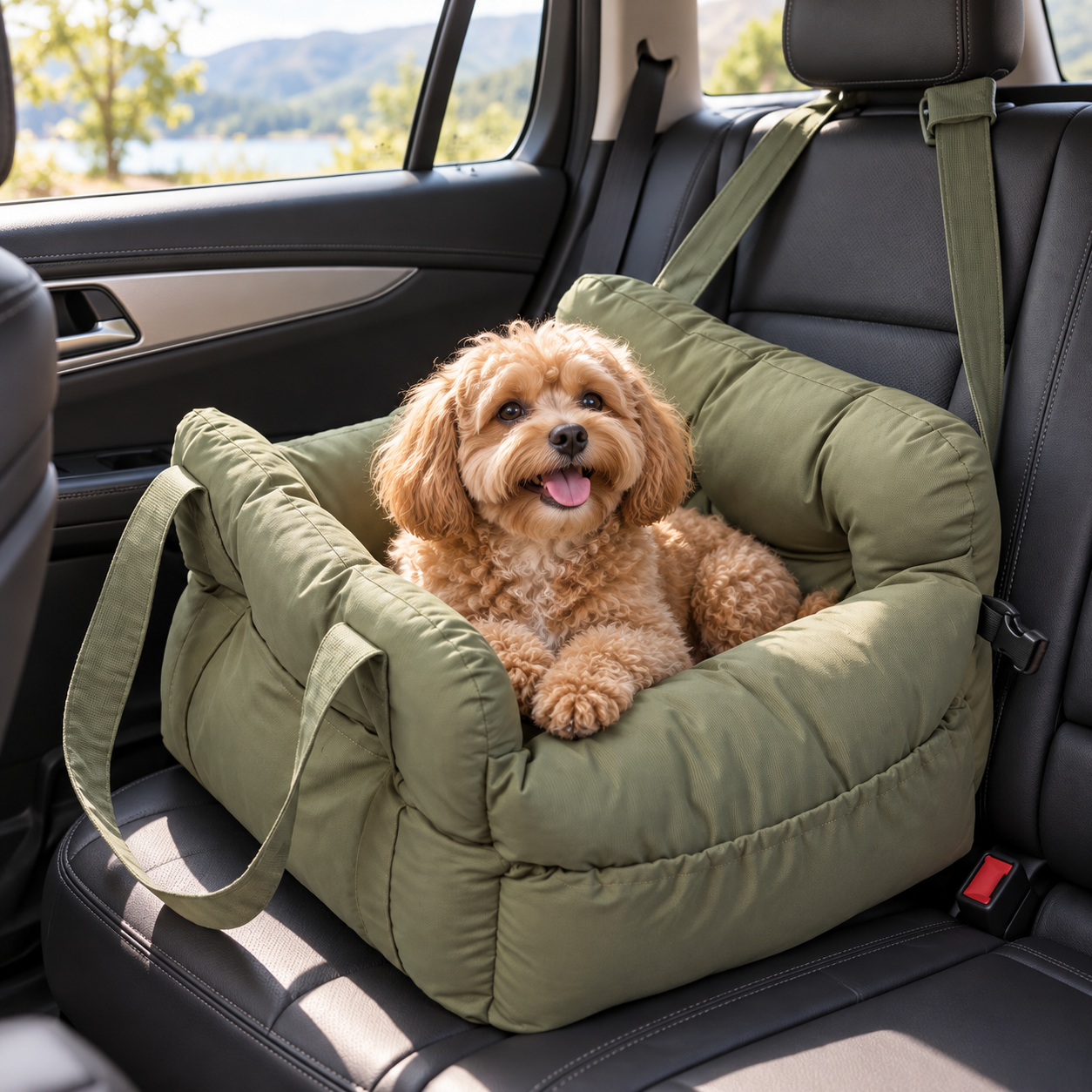 Waterproof Handheld Car Dog Bed