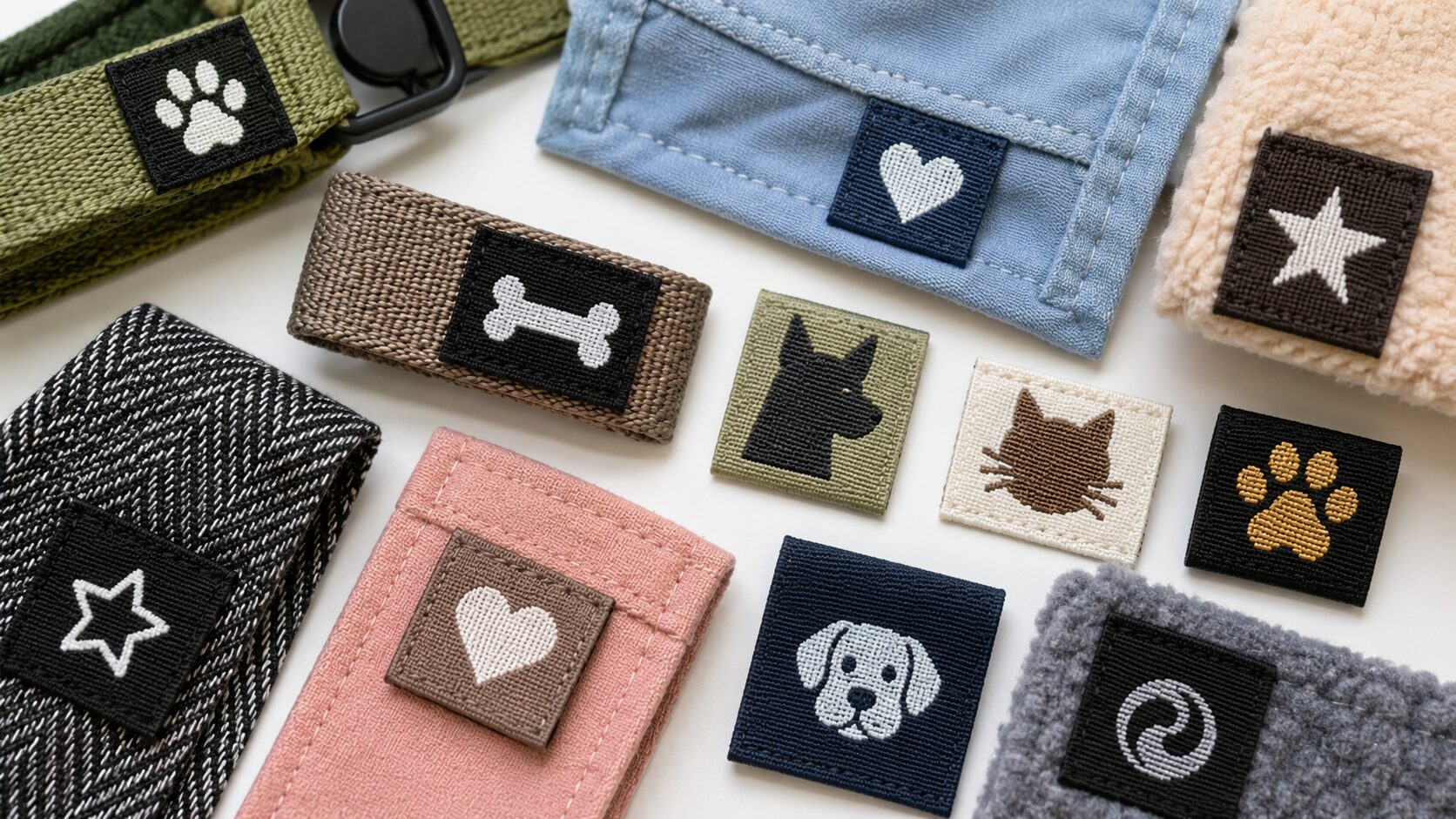 Woven Label-pet accessories