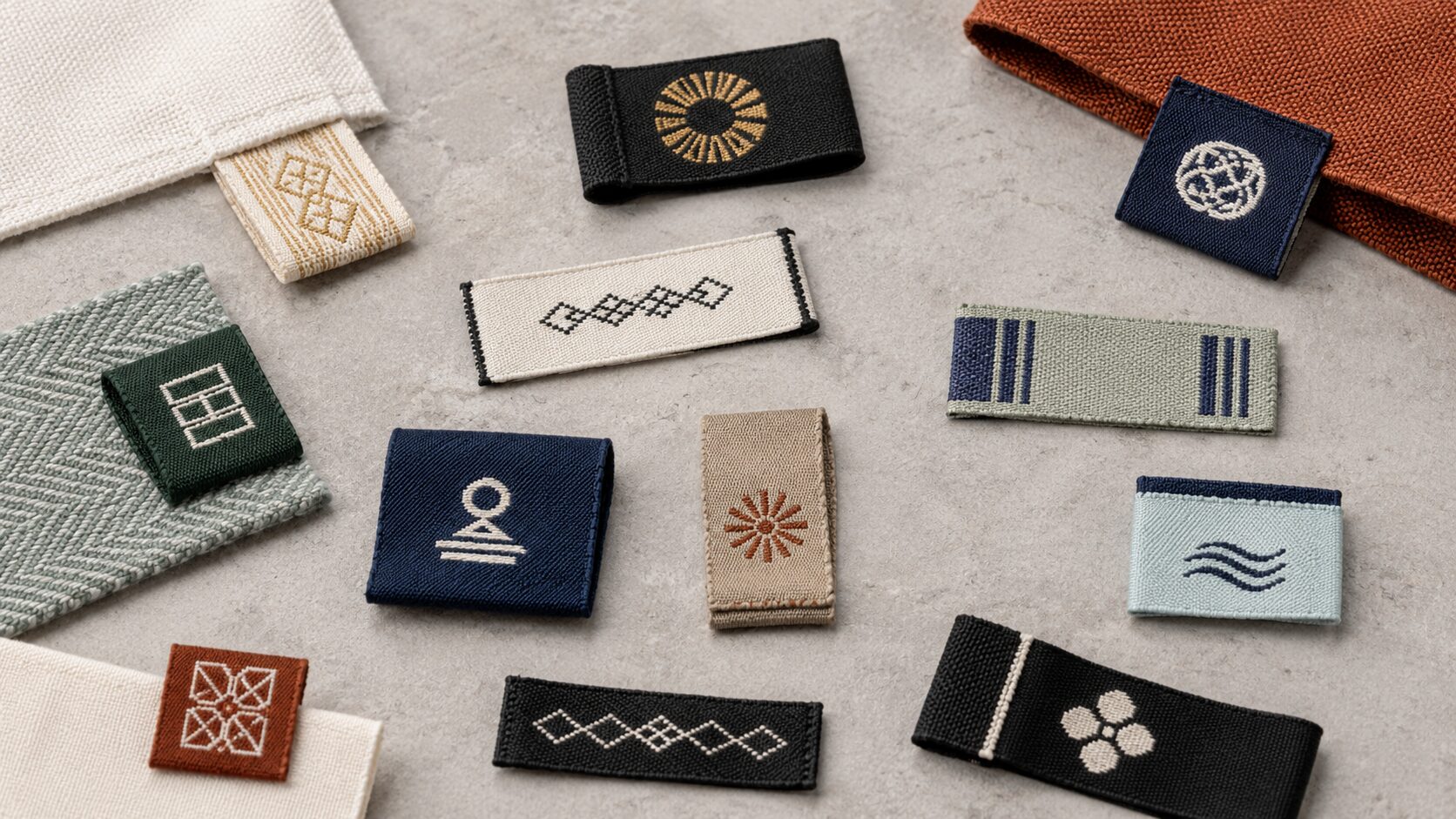 Woven Label-pet training bag