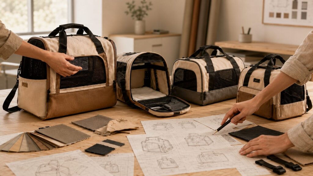 dog bag design