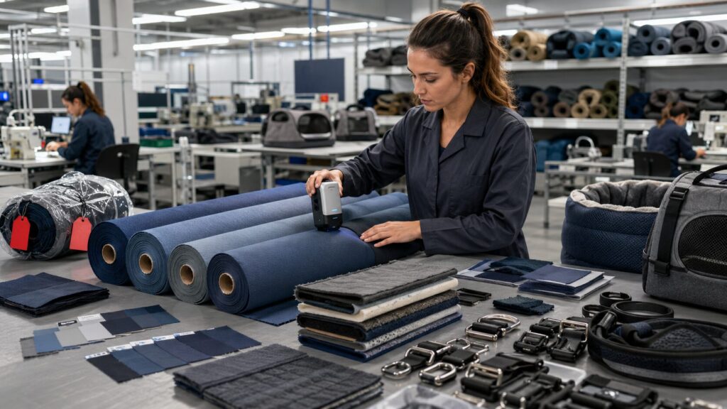 Top pet product manufacturers rely on factory QC inspectors to constantly check color spectrophotometer data