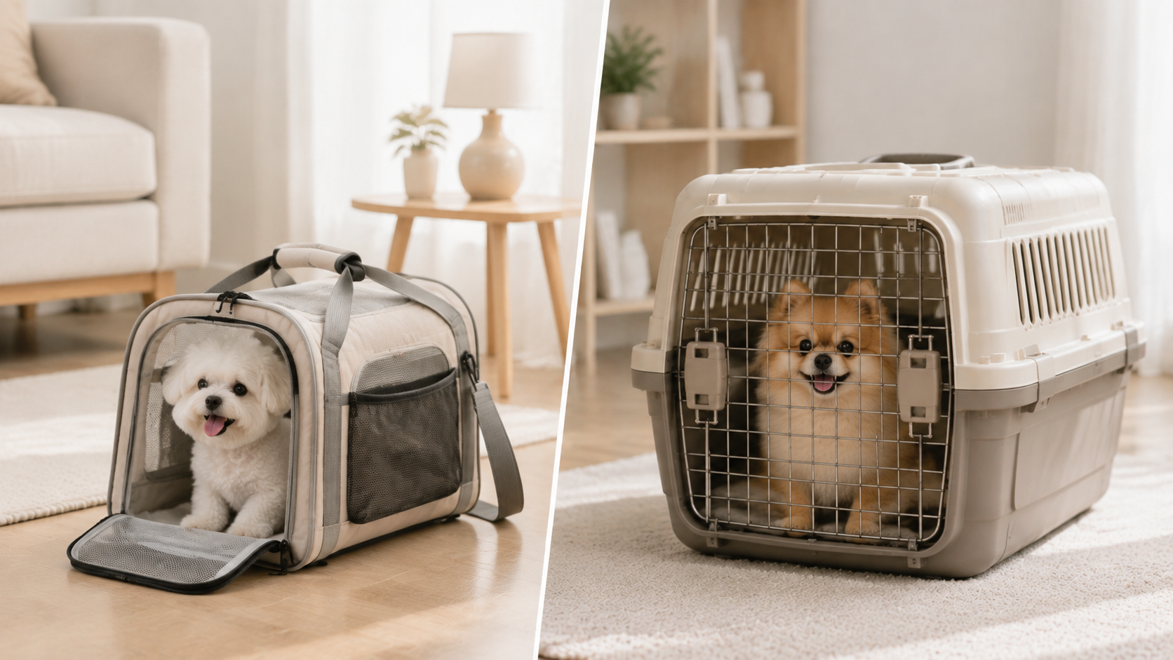 Soft-Sided vs Hard-Sided Pet Carrier